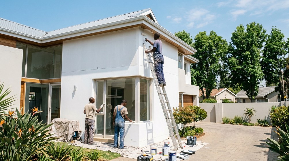 Painters in The Willows, Pretoria East